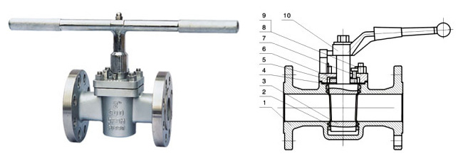 Sleeve Type soft sealing Plug Valve