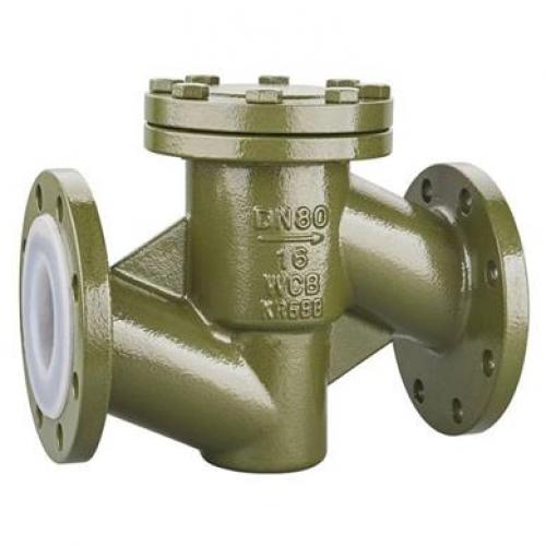 PTFE / PFA / FEP lined lift check valve PTFE / PFA / FEP lined lift check valve