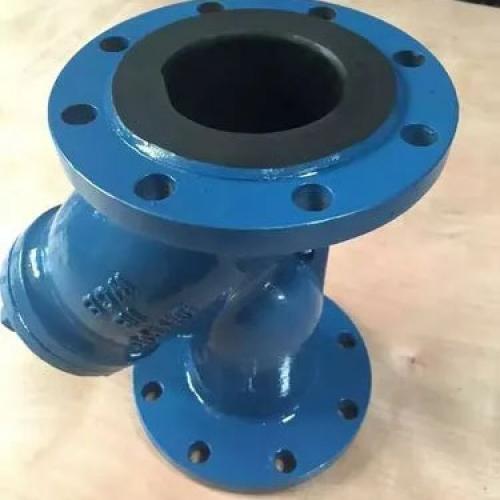 Rubber lined Y type strainer Rubber lined Y type strainer
